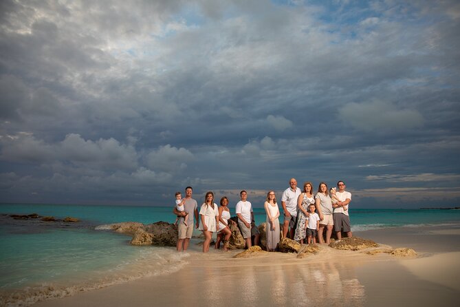 1 Hour Private Professional Portraits in Grace Bay Beach - Price and Value for Up to 4 People on Grace Bay