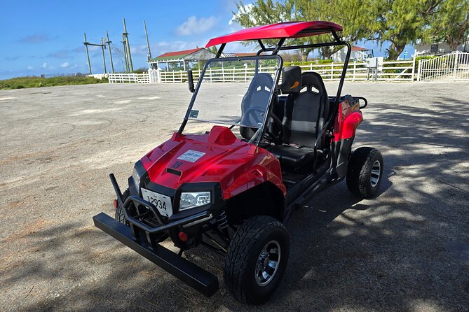 2 Seater Side by Side Guided Adventure Tour in Grand Turk - The main event: 7 miles of on and off-road riding