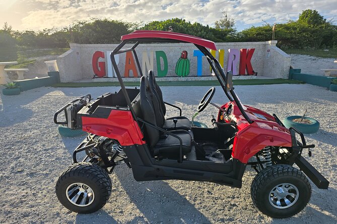 2 Seater Side by Side Guided Adventure Tour in Grand Turk - Getting started at D.E.A. Rental Services, with pickup in mind