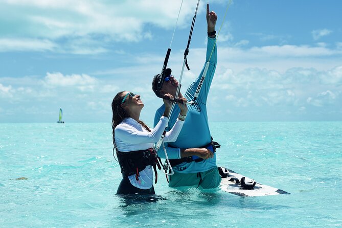 3 hours Private Kiteboarding Beginner Lesson - Providenciales Kiteboarding 101, in Long Bay’s beginner-friendly water