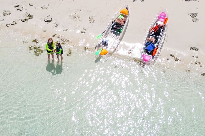 3HR Clear Kayak Mangrove and iguana island Tour in Leeward - The jet ski tow reality, and how it affects your expectations