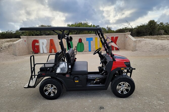 4Seater UTV Golf Cart in Grand Turk - Entering the day: pickup, timing, and where you may have to walk