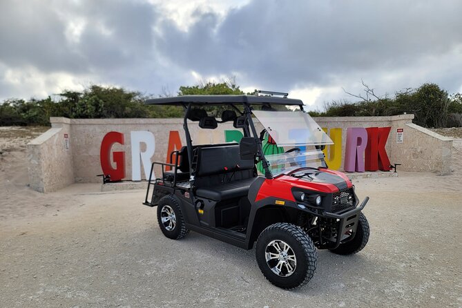 4Seater UTV Golf Cart in Grand Turk - How your self-guided day can play out (and how to avoid stress)