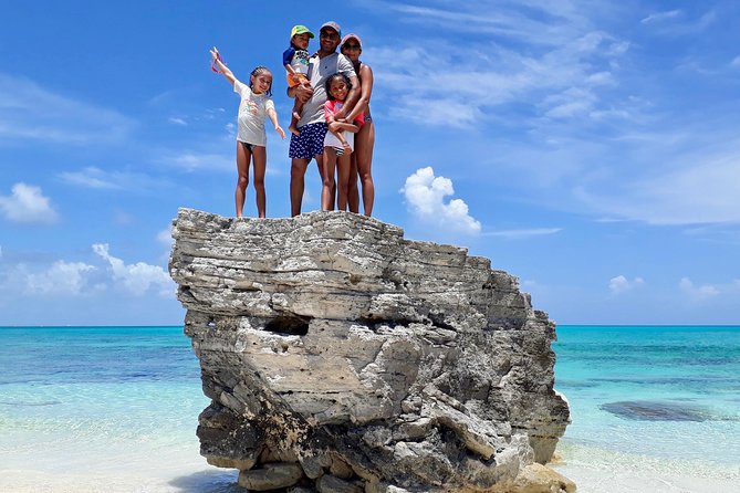 7 Hour Private Catamaran Sail, Snorkel and Beach BBQ Grace Bay, Providenciales - Beach BBQ lunch on a deserted shoreline, with lobster when it’s available