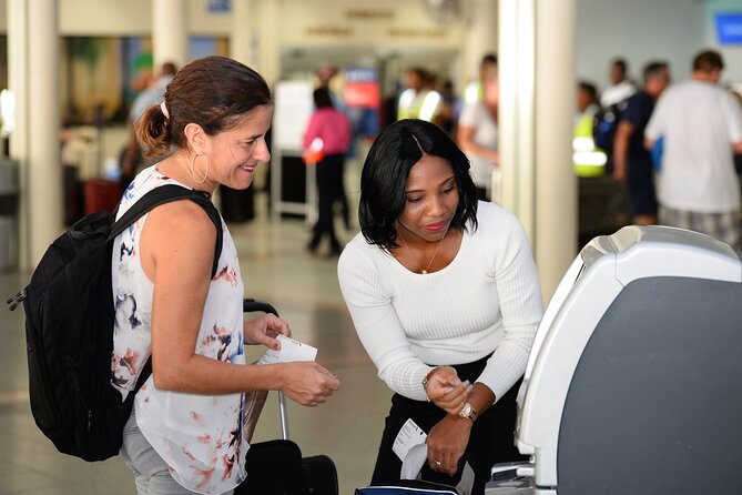 Airport Fast Track Departure Service - SkyPass Caribbean - The curbside start at Providenciales International Airport (PLS)