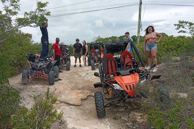 ATV and UTV plus dune buggy Island Excursion in Providenciales - The local flavor stops and lunch at Mr. Grouper’s