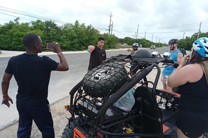 ATV and UTV plus dune buggy Island Excursion in Providenciales - Guides who make the day run smoothly (Nicole, Jermaine, Roudelin, PJ)
