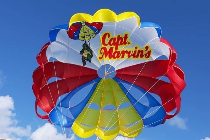 Capt Marvin Watersports / Parasail - Private Tour - The boat and safety routine that keeps it calm