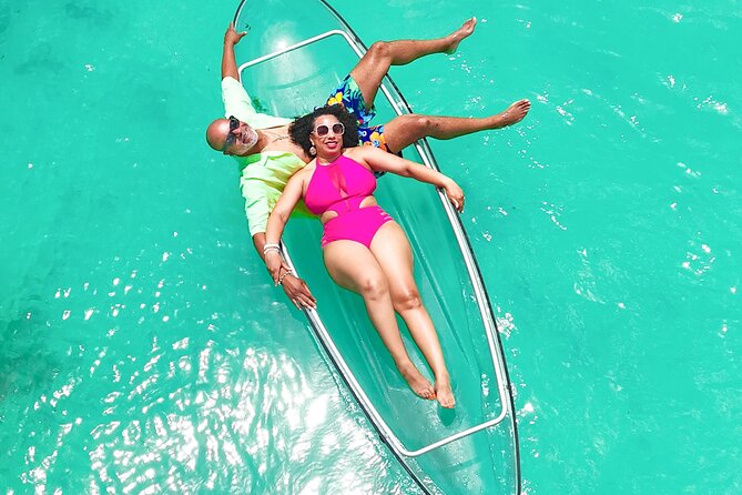 Clear Kayak Drone Photoshoot - Flavors of the Turks and Caicos: the guided kayaking and snorkeling vibe