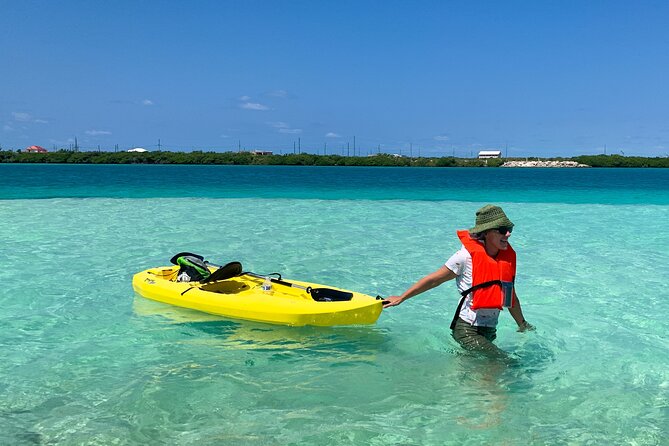 Clear kayak Grand Turk Island Kayak Tour of the mangroves - The Route’s Main Star, The Shipwreck and the Dredged Creek Story