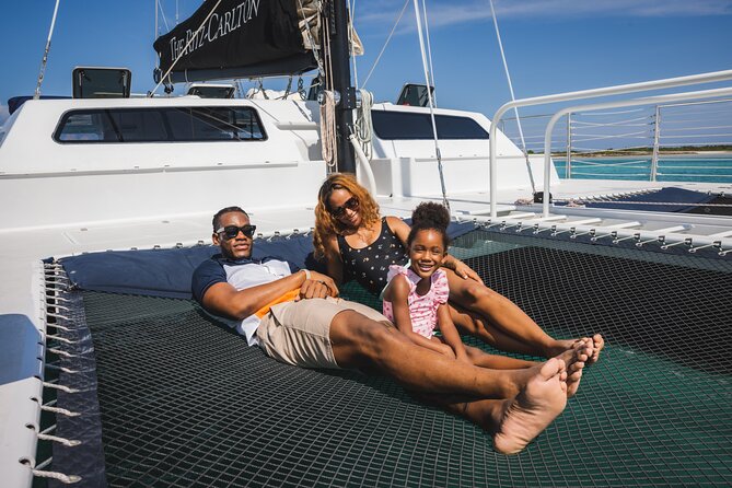 Deluxe Half-Day Snorkel Sail on Lady Grace Luxury Catamaran - Island beach time: relaxing sand, quiet water, and optional wildlife fun