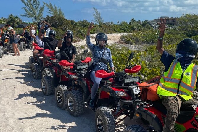 Famous East Island ATV Tour - Bight Park and Bight Beach: the first taste of Provo by 4-wheeler