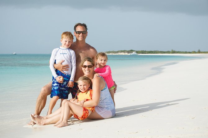 Full Day Private Boat Charter at Grace Bay, Providenciales - Half Moon Bay is a smart anchor stop