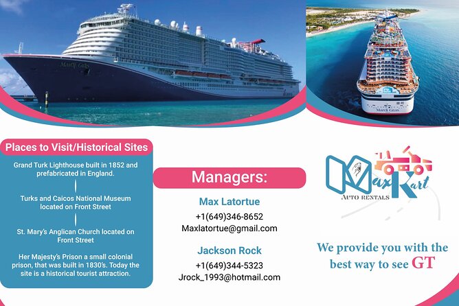 Golf Cart Adventure MaxKart Auto Rentals - Why a Grand Turk Golf Cart Rental Beats Walking