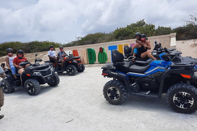 GRAND TURK: Luxury ATV Adventure Tour - The route: Front Street to Lighthouse and Ridge Trail
