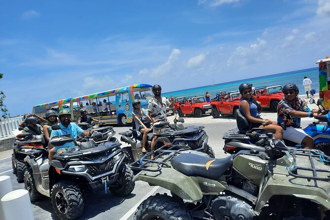 GRAND TURK: Luxury ATV Adventure Tour - North Creek bird watching stop: a calmer moment with payoff