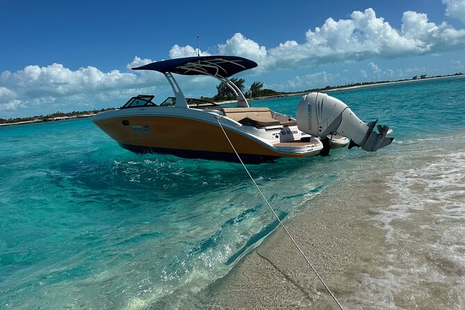 Half Day Private Sun and Snorkel exploring the Turks and Caicos - A 27-foot Sea Ray private charter is the shortcut to Provo