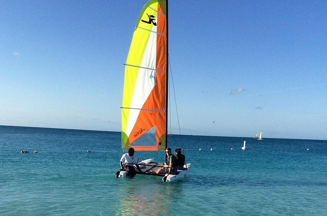 Hobie Cat Sailing Lesson - On-Water Sailing Skills: Getting Control of a Hobie Cat Wave or Getaway