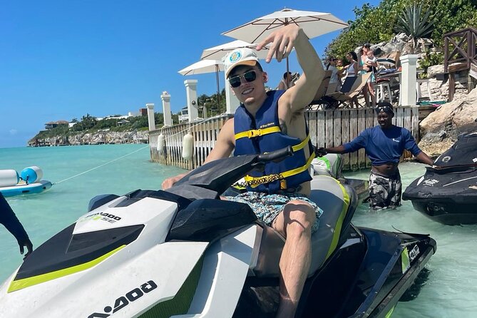 Jet Ski Tour or Jet Ski Rental in Providenciales - The Cliff-Jumping Moment and Water Time