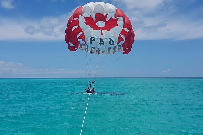 Key to the Sea Parasailing- Birds Eye View of the Best Beach in the world - On Board: Juice, Photos, and the Small Comforts That Help