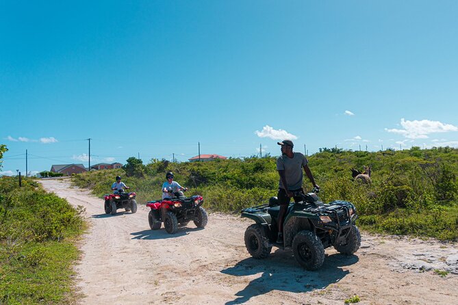 Lets Ride Adventures ATV Tour in Grand Turk - Stop 2: Grand Turk Lighthouse from the 1850s, with an island view on top