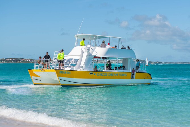 Morning Half Day Cruise from Providenciales with Snorkeling and Iguana Island - Lunch, drinks, and the beach picnic vibe that keeps people smiling