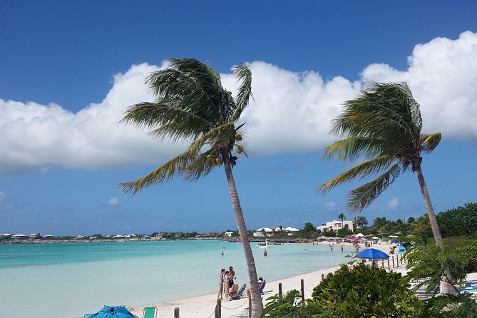 N&G Providenciales Island Tours of Turks and Caicos - Stop 4: Wymara Villas View Stop for Turquoise Caicos Bank Angles