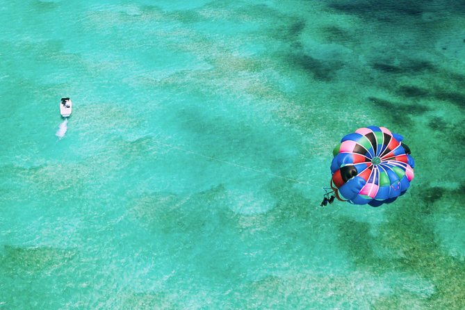 Parasailing Adventure from Providenciales in Turks and Caicos - Grace Bay Parasailing, without the helicopter price tag