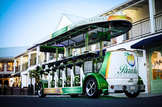 Party Bike Experience on Grace Bay Road - Stop 4: back to Paradise Pedal Cruisers and Salt Mills Plaza