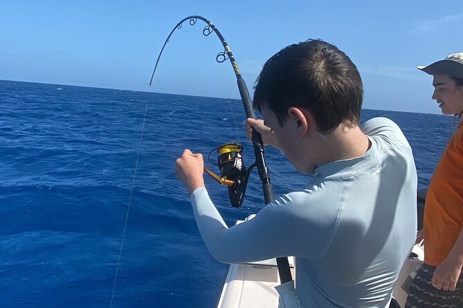 Private 1/2 Day Afternoon Bottom Fishing Charter on "Shady Grady" - Snacks, sodas, light beer, and the music that keeps the vibe easy