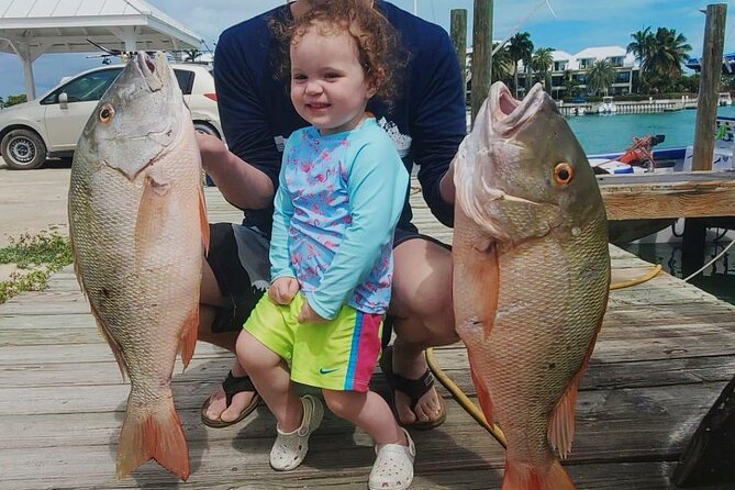 Private 1/2 Day Afternoon Bottom Fishing Charter on "Shady Grady" - Gear, bait, and snorkeling equipment you can use if you want