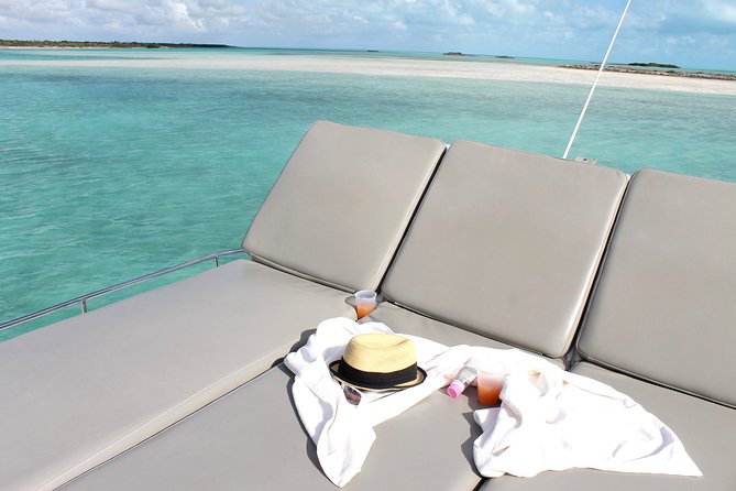 Private 4 Hour Power Catamaran Excursion in Grace Bay - Custom stops around Fort George, Pine Cay, and Little Water Cay
