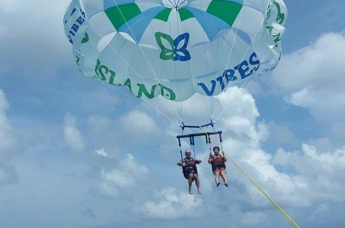 Private 4hr Parasail - Snorkel & Water-Sports Adventure, Turks and Caicos - Parasailing Over Providenciales: Harnesses, Takeoff, and Landing