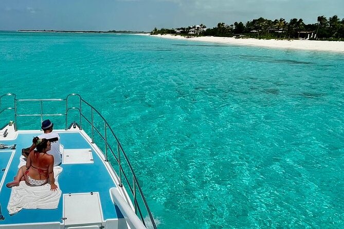 Private 7-Hour Catamaran Tour in Turks and Caicos - Fort George Cay reef snorkeling with gear included