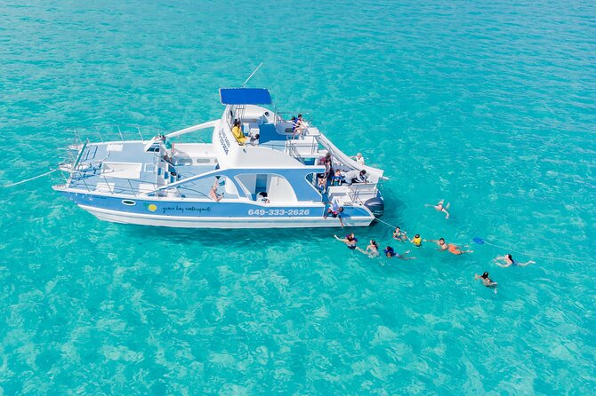 Private 7-Hour Catamaran Tour in Turks and Caicos - Iguana Island reserve time on Little Water Cay