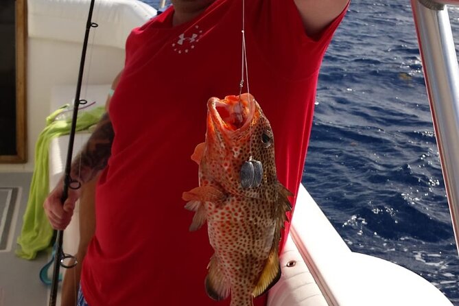 Private Bottom Fishing Charter 1/2 day morning on "Shady Grady" - Snacks, sodas, light beer, and how the crew keeps energy up