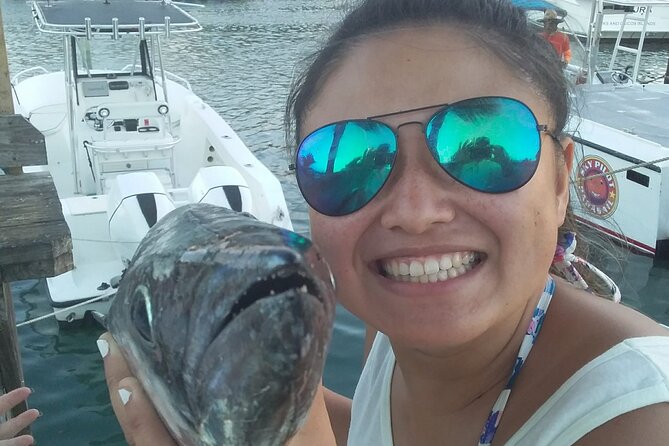 Private Bottom Fishing Charter 1/2 day morning on "Shady Grady" - The best part after you fish: cleaning and filleting for dinner