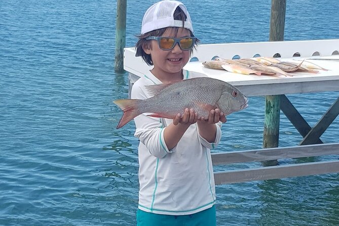 Private Bottom Fishing Charter 1/2 day morning on "Shady Grady" - The 8am Turtle Cove start and how the time usually flows