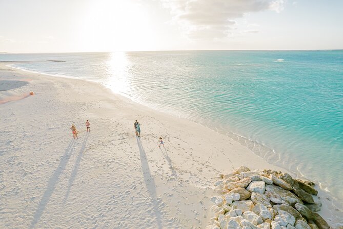 Private Catamaran Sunset Cruise in Turks and Caicos - The cruise along Grace Bay, reefs, and the canal-side views