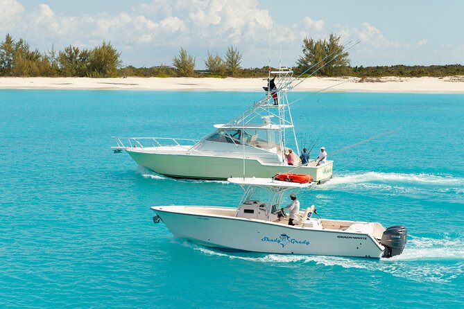 Private Deep Sea Fishing 1/2 Day morning on"Angler Management" - Setting out from Providenciales: what your 8am start really means