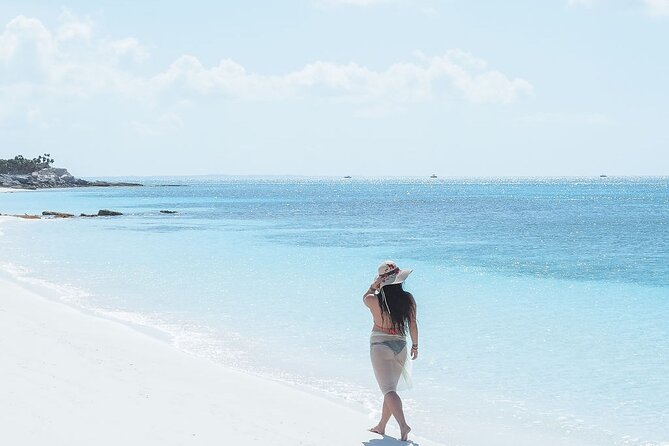 Private Grace Bay Boat Sunset Tour with Pickup - 2 hours on the water: snorkeling and outer-island exploring