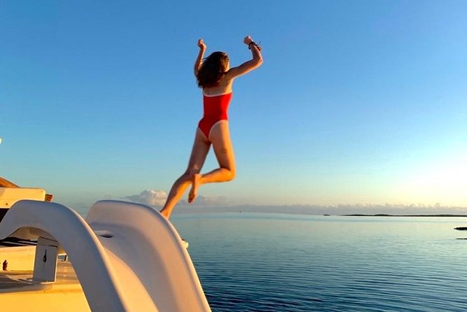 Private Sunset Cruise in Grace Bay - A private Grace Bay sunset catamaran, built for your group’s pace