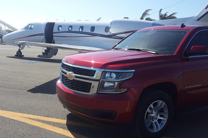 Private Transportation Services (Luxury SUV: Round Trip) - The 17 to 30 Minute Ride to Your Resort: Clean, Air-Conditioned, Direct