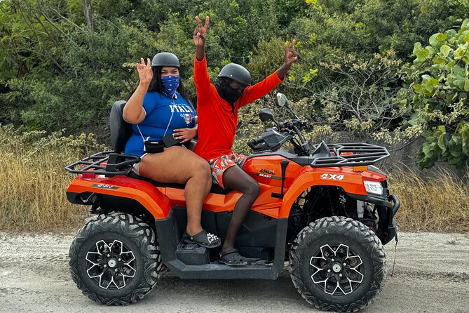 Providenciales ATV/UTV Beach Bounce Tour - Long Bay Beach, kiteboarding energy, and the Tiki Bar vibe
