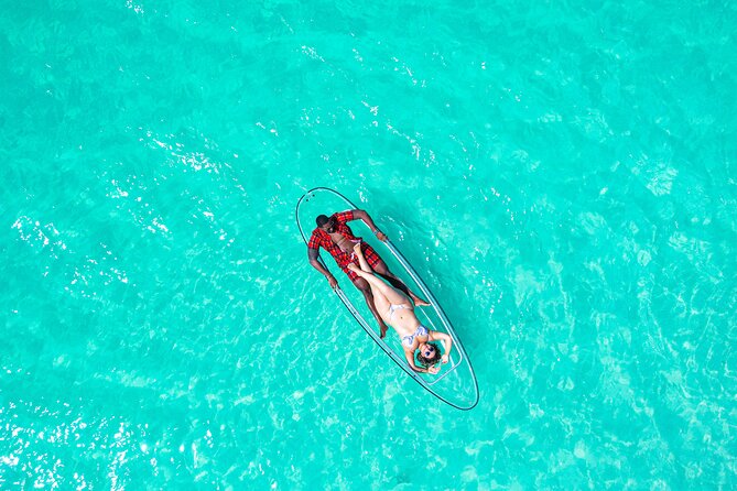 Romantic Clear Kayak Drone Photoshoot for Couples Turks & Caicos - Key highlights before you book
