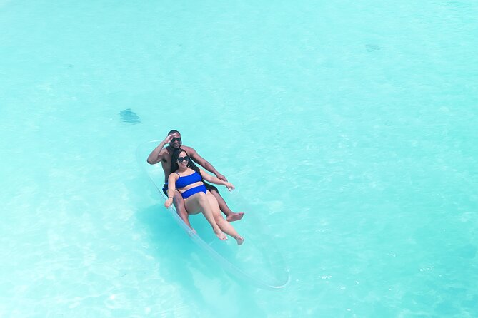 Romantic Clear Kayak Drone Photoshoot for Couples Turks & Caicos - Where you meet and what the start usually feels like