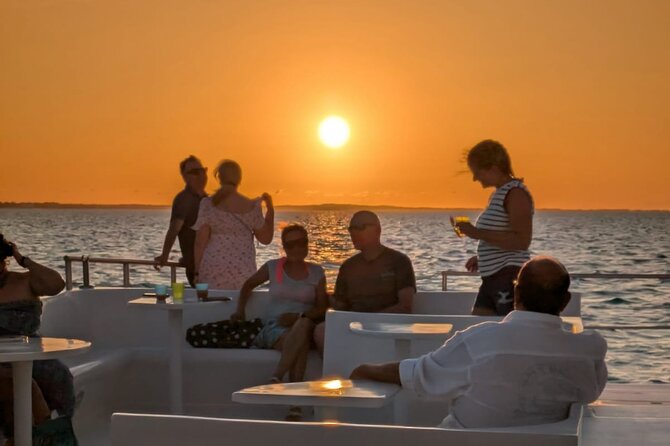 Sunset Cruise from Providenciales - Included drinks and the snack spread that actually feels like an island meal