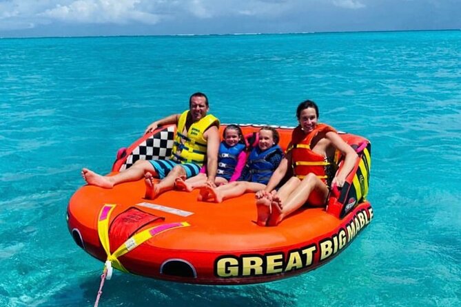 Tubing on grace bay beach Turks and caicos islands - The 15-minute itinerary: start, ride, photos, return