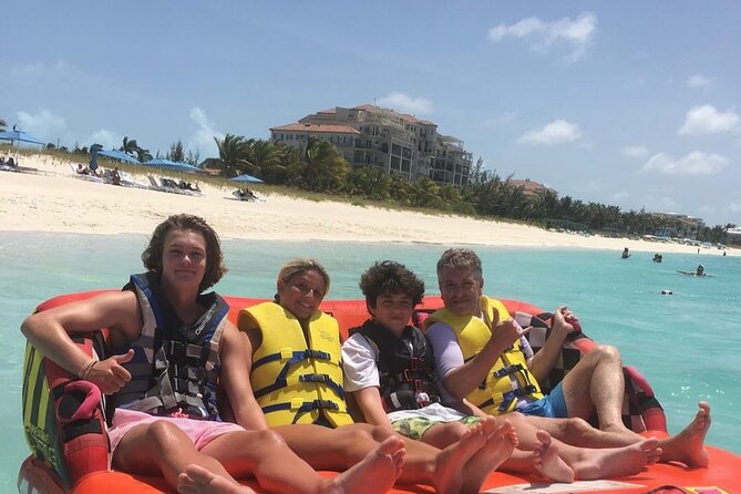Tubing on grace bay beach Turks and caicos islands - Speed control, turns, and who this suits best