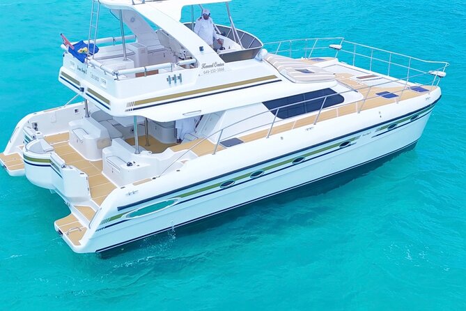 Turks and Caicos Full-Day Luxury Private Yacht Charter - After lunch: islands, party inflatables, and flexible choices